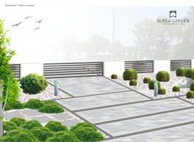 Aurea Garden - Projekty ogrodów - Drezdenko